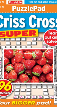 PuzzleLife PuzzlePad Criss Cross Super - Issue 79 - 05.2024 - English