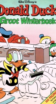 Donald Duck Winterboek 1988 - Dutch