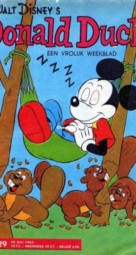 Donald Duck - Dutch Weekblad - Issue 29 - 1963 - Dutch