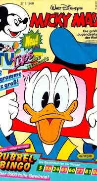 Micky Maus 1988-05 - Ehapa - German