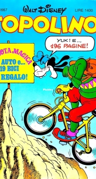 Topolino 1667 - Mondadori 1987 - Italian