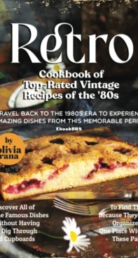 Retro Cookbook - Olivia Rana-English