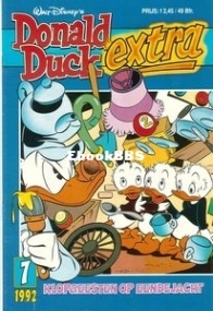 Donald Duck Extra - Klopgeesten Op Eendejacht - Issue 07 -  De Geïllustreerde Pers B.V. 1992 - Dutch