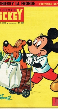 Le Journal de Mickey 0689 - Hachette 1965 - French