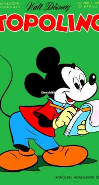 Topolino 0700 - Mondadori 1969 - Italian