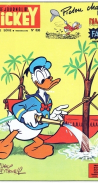 Le Journal de Mickey 0838 - Hachette 1968 - French