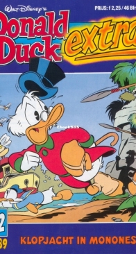 Donald Duck Extra - Klopjacht In Mononesie - Issue 12 - Oberon B.V. 1989 - Dutch