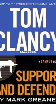 Support and Defend - Jack Ryan 17 - Tom Clancy - English