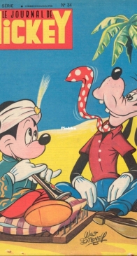 Le Journal de Mickey 0034 - Hachette 1953 - French