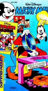Micky Maus 1989-40 - Ehapa - German