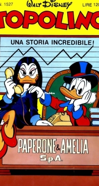 Topolino 1527 - Mondadori 1985 - Italian