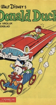 Donald Duck - Dutch Weekblad - Issue 50 - 1968 - Dutch