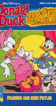 Donald Duck Extra - Paniek Om Een Petje - Issue 08 - Oberon B.V. 1990 - Dutch