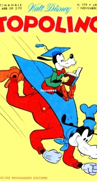 Topolino 0779 - Mondadori 1970 - Italian
