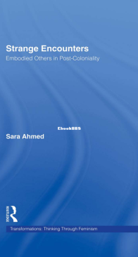 Strange Encounters - Sara Ahmed - English