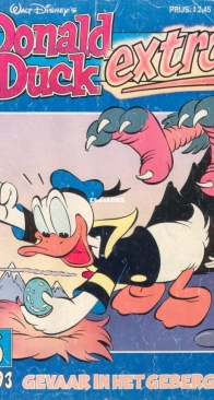 Donald Duck Extra - Gevaar In Het Gebergte - Issue 06 -  De Geïllustreerde Pers B.V. 1993 - Dutch