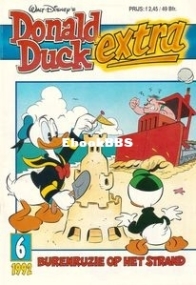 Donald Duck Extra - Burenruzie Op Het Strand - Issue 06 -  De Geïllustreerde Pers B.V. 1992 - Dutch