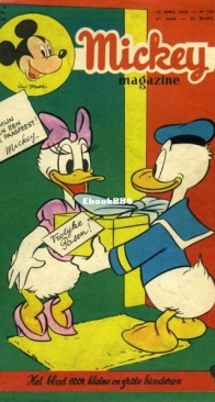 Mickey Magazine 184 - N.V. Uitgaven Pont-Levis 1954 - Dutch