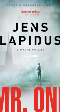 Mr. One - Stockholm Underground 4 - Jens Lapidus - Dutch