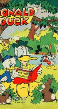 Donald Duck - Dutch Weekblad - Issue 23 - 1957 - Dutch