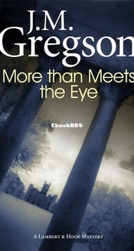 More Than Meets the Eye - A Lambert and Hook Mystery 25 - J. M. Gregson - English