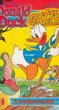 Donald Duck Extra - De Woudloperswedstrijd - Issue 11 - Oberon B.V. 1987 - Dutch