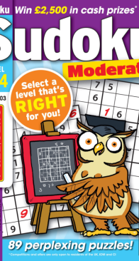 PuzzleLife Sudoku Moderate - Issue 103 - December 2024 - English