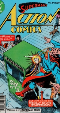 Action Comics 475 - DC Comics - Bob Toomey - September 1977 – English