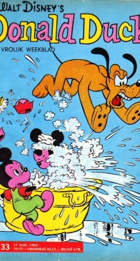 Donald Duck - Dutch Weekblad - Issue 33 - 1963 - Dutch