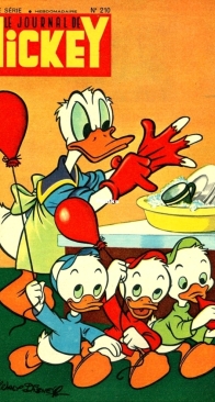 Le Journal de Mickey 0210 - Hachette 1956 - French