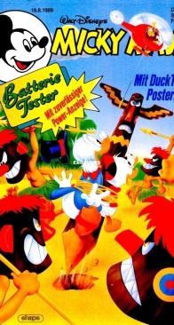 Micky Maus 1989-34 - Ehapa - German