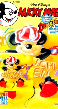 Micky Maus 1989-28 - Ehapa - German
