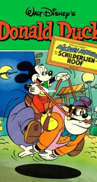 Donald Duck Pocket Serie 2 - Issue 24 - Mickey Mouse en de Schilderijenroof - Oberon B.V. 1985 - Dutch