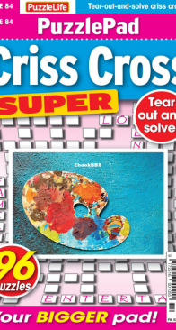 PuzzleLife PuzzlePad Criss Cross Super - Issue 84 - 10.2024 - English