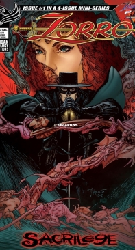 Zorro - Sacrilege 1 (of 4) - American Mythology 2019 - Mike Wolfer - English