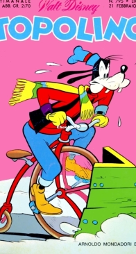 Topolino 0795 - Mondadori 1971 - Italian