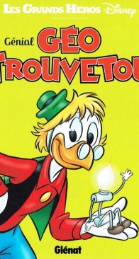 Les Grands Heros Disney 05 - Génial Géo Trouvetou - Glénat 2015 - French