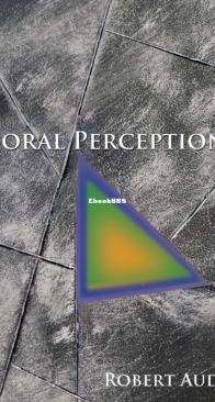 Moral Perception - Robert Audi - English