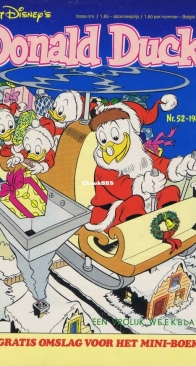 Donald Duck - Dutch Weekblad - Issue 52 - 1986 - Dutch
