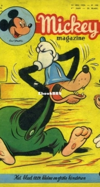 Mickey Magazine 198 - N.V. Uitgaven Pont-Levis 1954 - Dutch