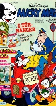 Micky Maus 1988-15 - Ehapa - German
