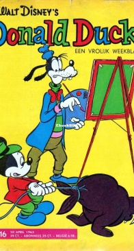 Donald Duck - Dutch Weekblad - Issue 16 - 1963 - Dutch