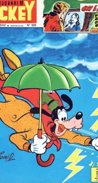 Le Journal de Mickey 0908 - Hachette 1969 - French