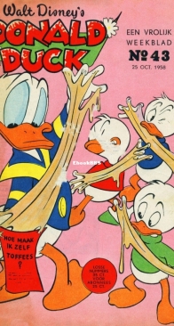 Donald Duck - Dutch Weekblad - Issue 43 - 1958 - Dutch