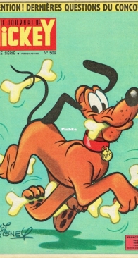 Le Journal de Mickey 0509 - Hachette 1962 - French