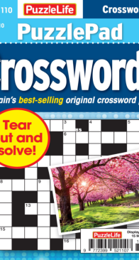PuzzleLife PuzzlePad Crosswords - Issue 110 - April 2025 - English