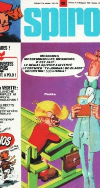 Le Journal de Spirou 1870 - Dupuis 1974 - French