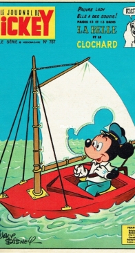 Le Journal de Mickey 0757 - Hachette 1966 - French