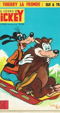 Le Journal de Mickey 0616 - Hachette 1964 - French