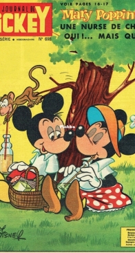 Le Journal de Mickey 0698 - Hachette 1965 - French
